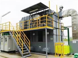 沸石轉輪吸附濃縮+CO