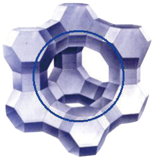 X、Y沸石晶體胞